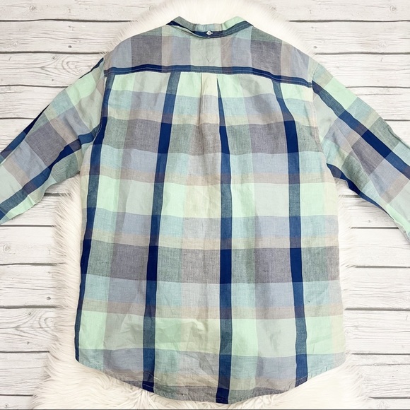 Tommy Hilfiger custom fit plaid button down Size XL - Picture 3 of 6